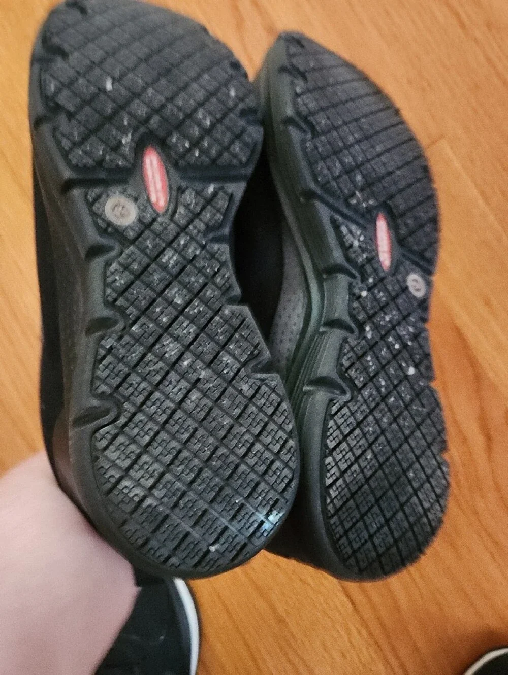 Skechers Women's Black Work Slip Resistant Sneakers